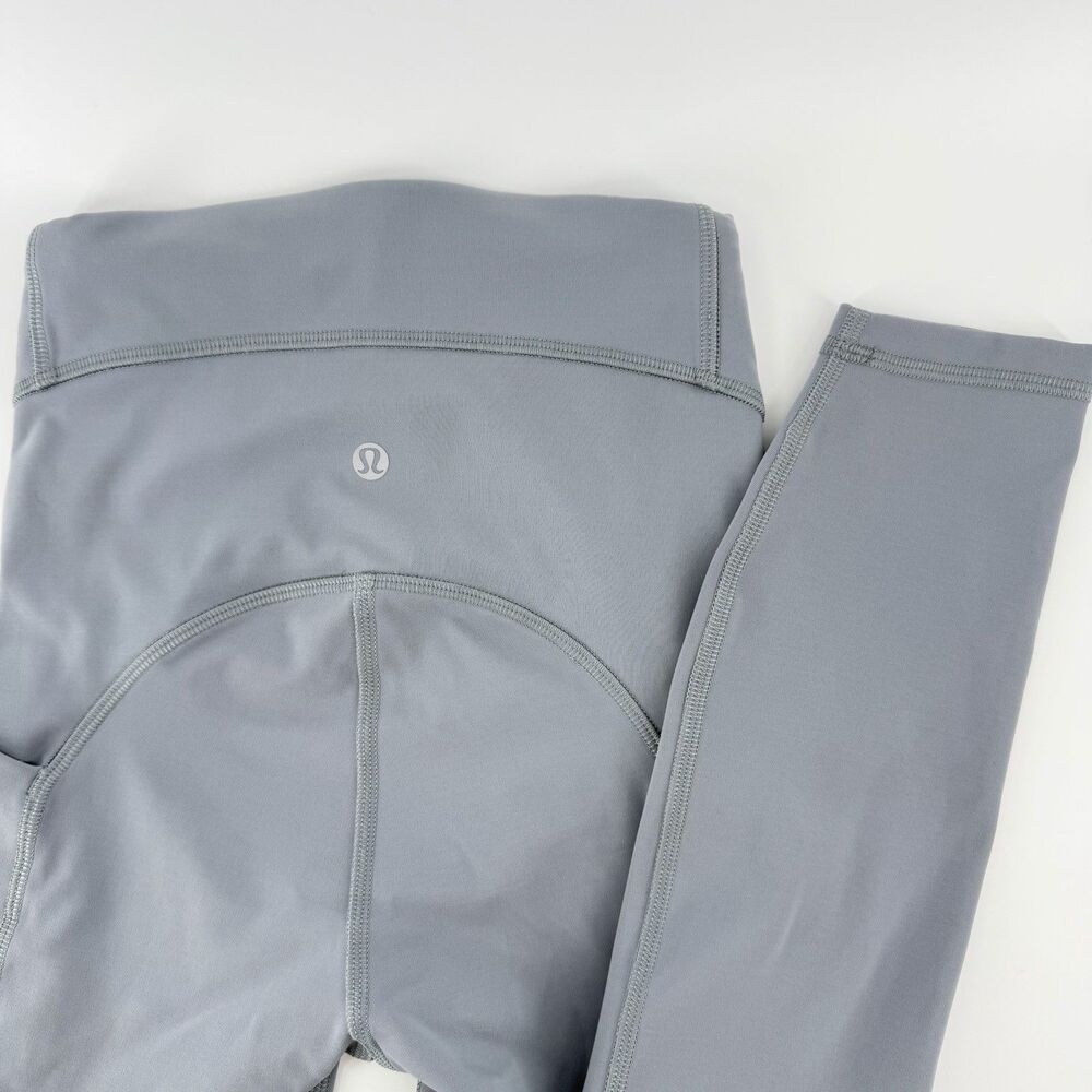 Lululemon Power Thru High-Rise Tight Leggings Women 0 Rhino Grey 24” Inseam